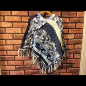 One of a kind ladies or teenagers poncho